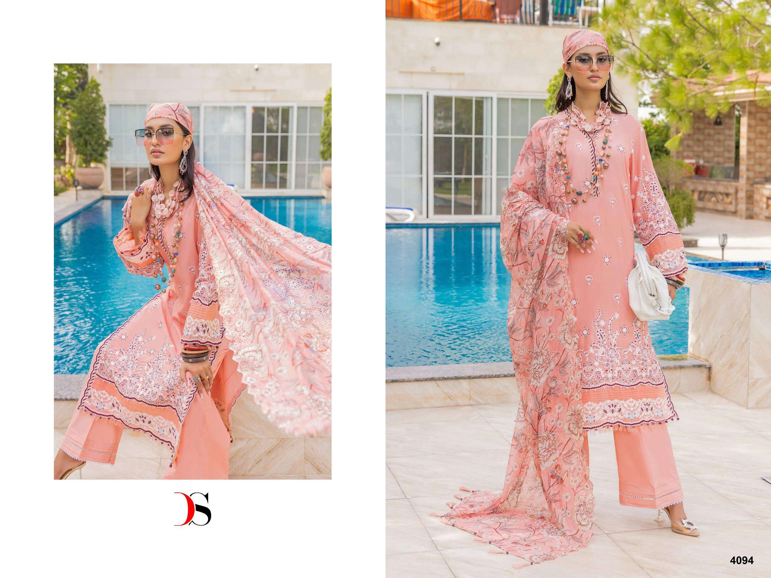 DEEPSY SUITS ADANS LIBAS INLAYS 24 COTTON DESIGNER SUIT