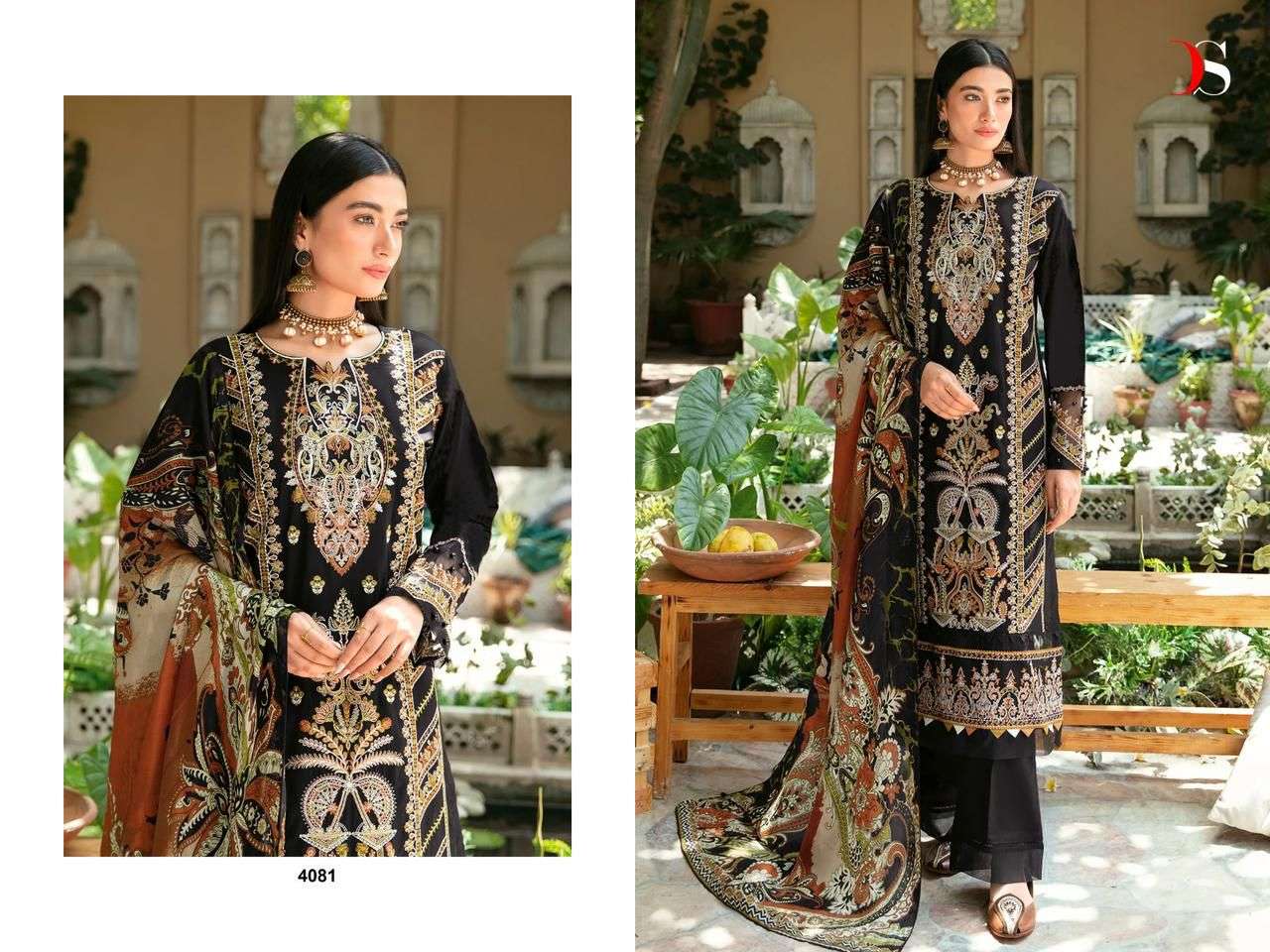 DEEPSY SUITS CHEVERON VOL 11 COTTON DESIGNER SUIT