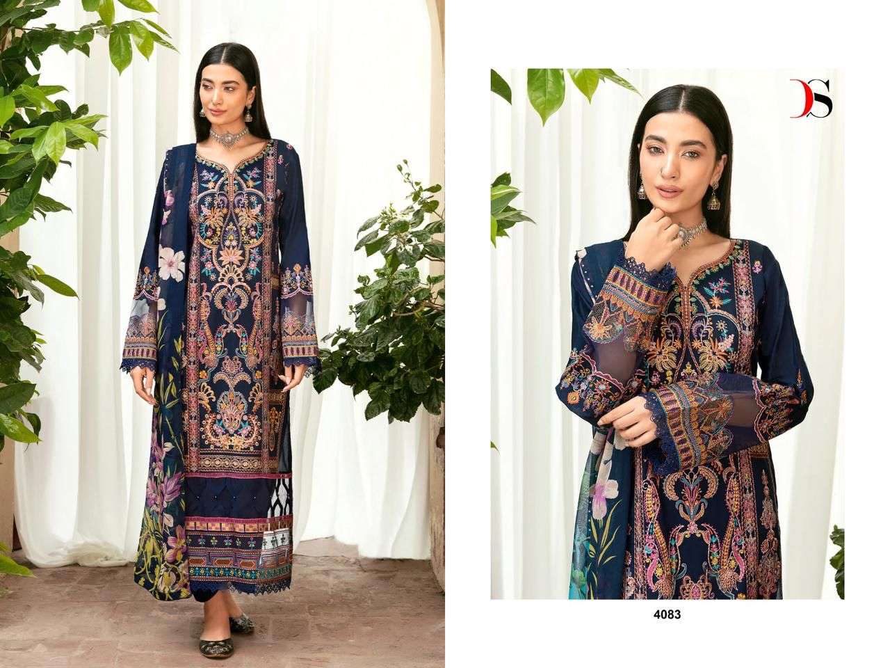 DEEPSY SUITS CHEVERON VOL 11 COTTON DESIGNER SUIT