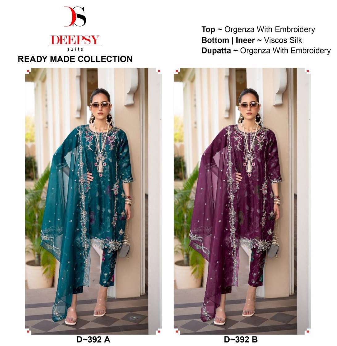 DEEPSY SUITS D 392 BEAUTIFUL DESIGNER SUIT