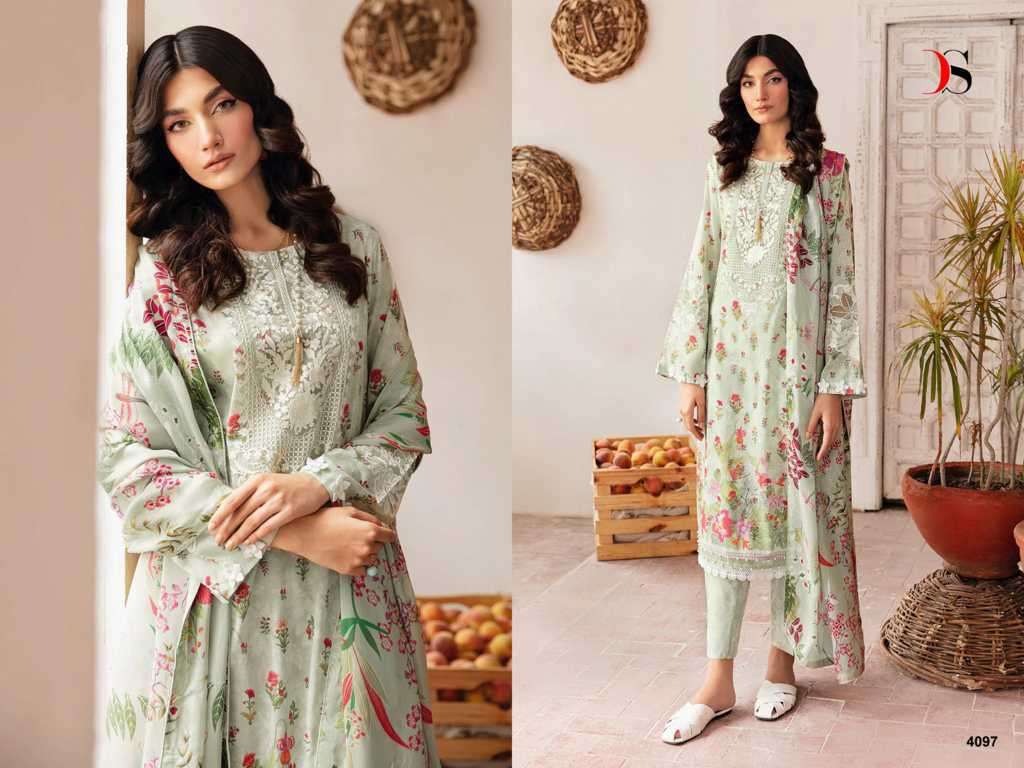 DEEPSY SUITS RAMSHA RANGREZ LUXURY LAWN 24 COTTON SUIT