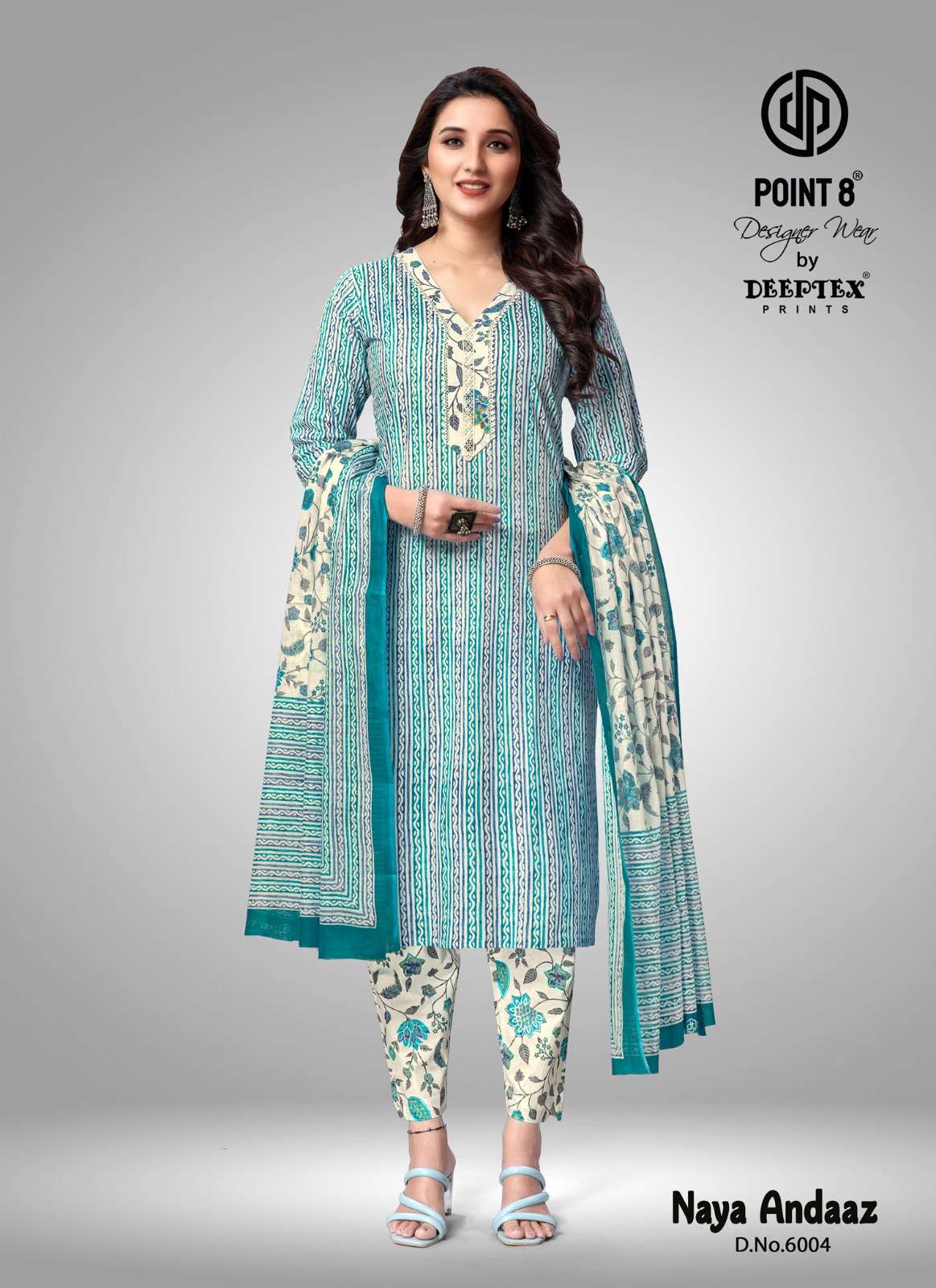 DEEPTEX PRINTS NAYA ANDAAZ VOL 6 COTTON KURTI COMBO SET 