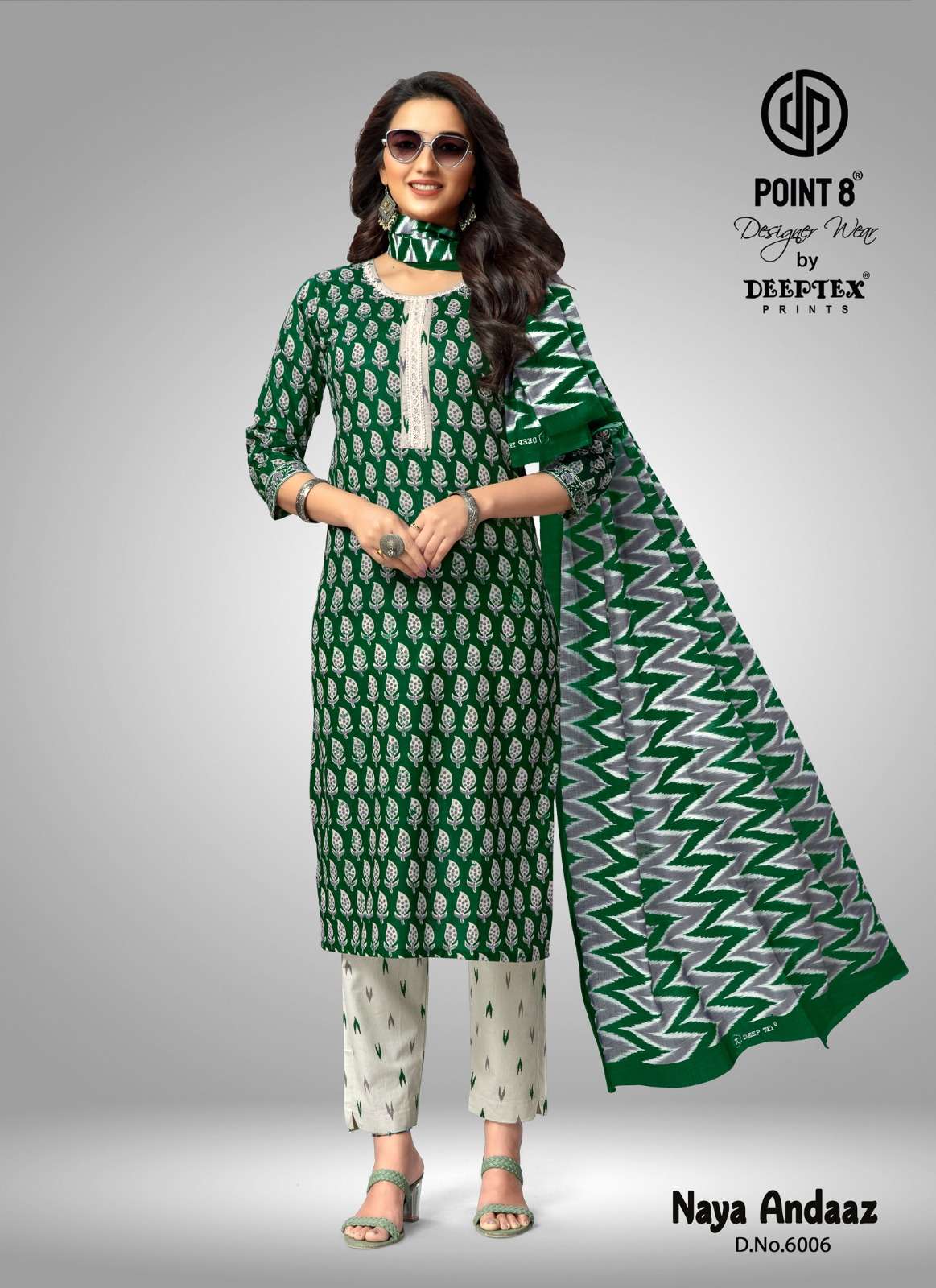 DEEPTEX PRINTS NAYA ANDAAZ VOL 6 COTTON KURTI COMBO SET 