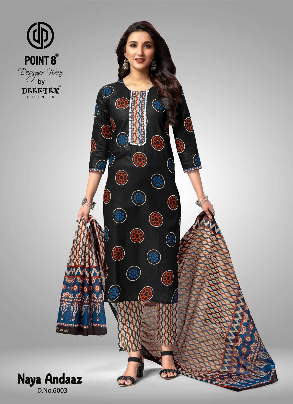 DEEPTEX PRINTS NAYA ANDAAZ VOL 6 COTTON KURTI COMBO SET 