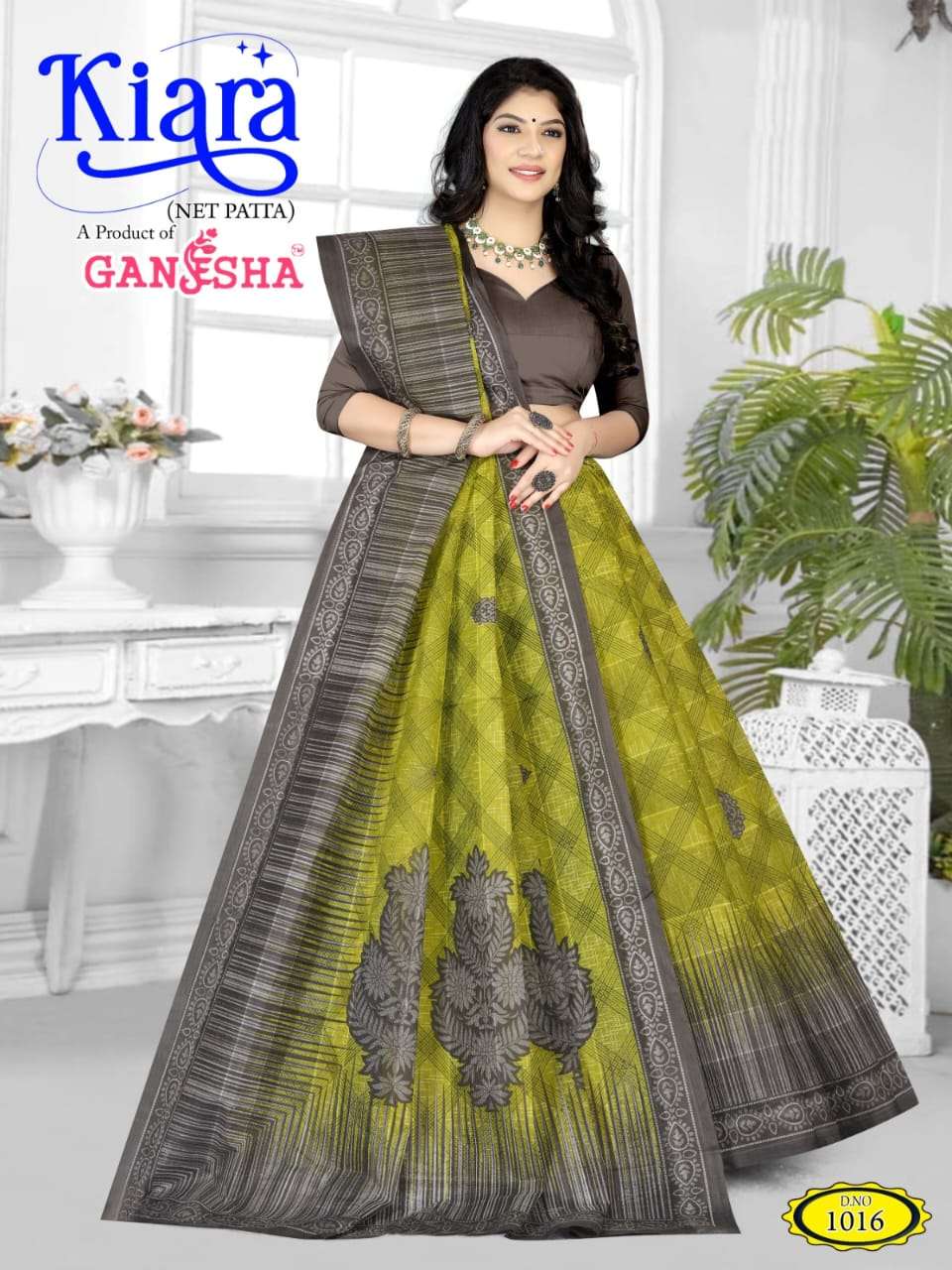FALAK INTERNATIONAL GANESHA KIARA VOL 1 COTTON SAREE