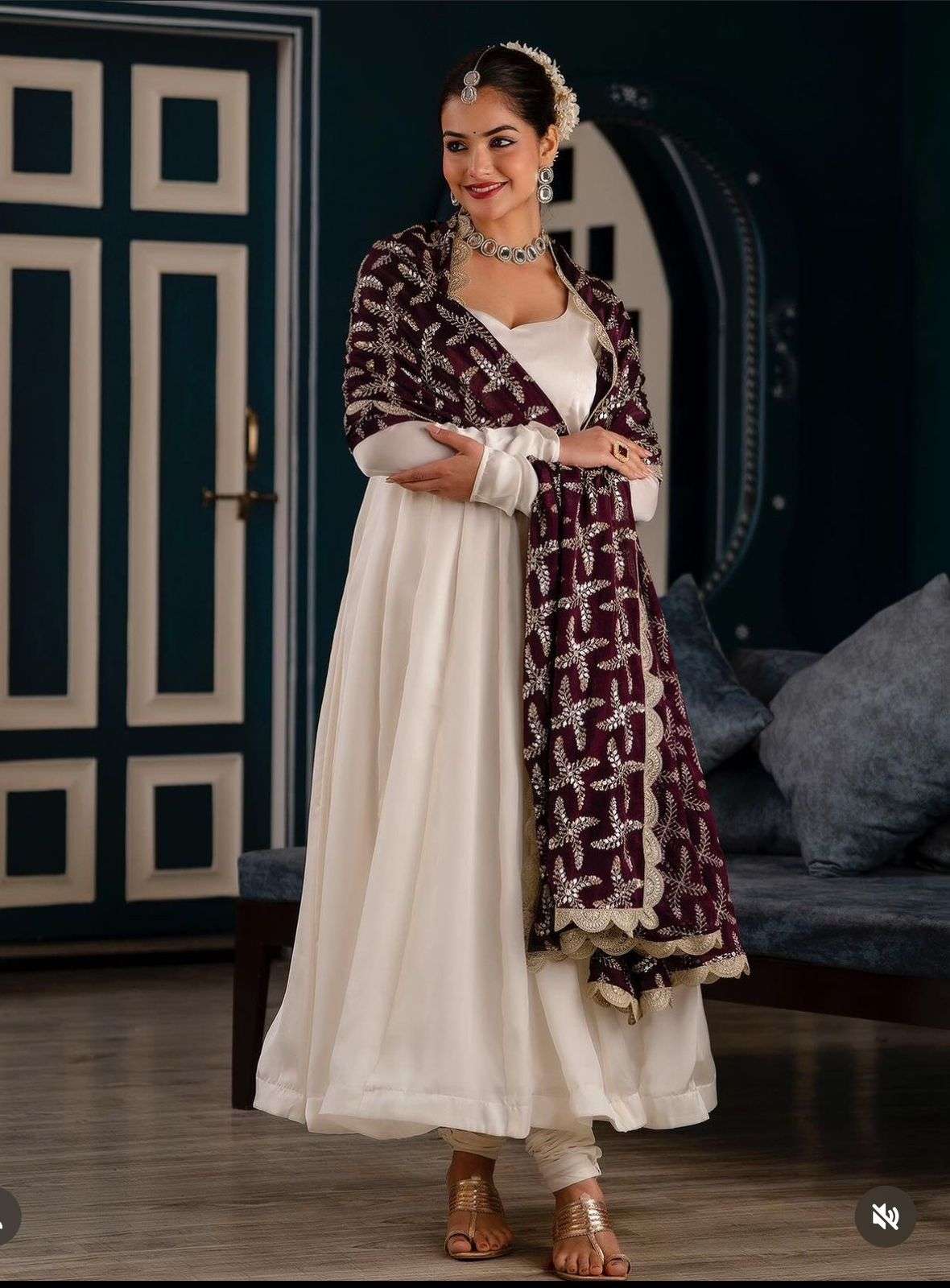 FD 8010 ANARKALI KURTI SET