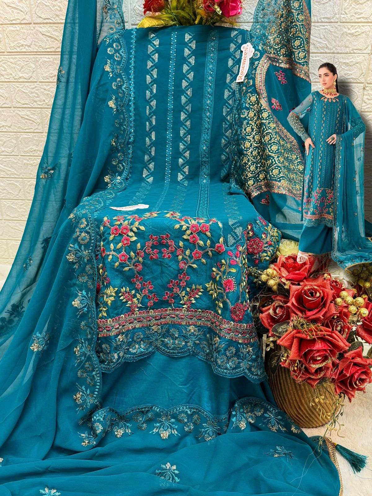 FEPIC ROSEMEEN C 1727 BEAUTIFUL DESIGNER SUIT