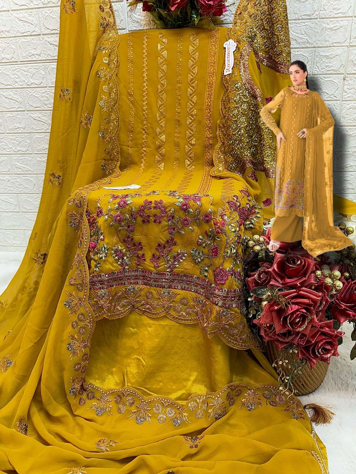 FEPIC ROSEMEEN C 1727 BEAUTIFUL DESIGNER SUIT