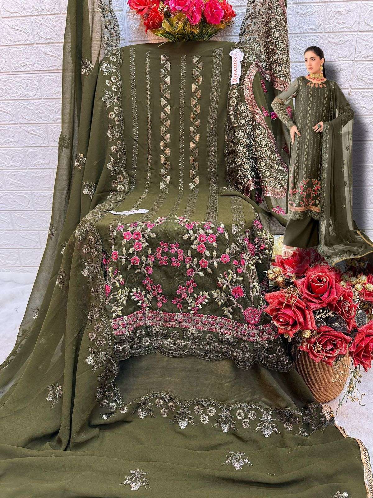 FEPIC ROSEMEEN C 1727 BEAUTIFUL DESIGNER SUIT
