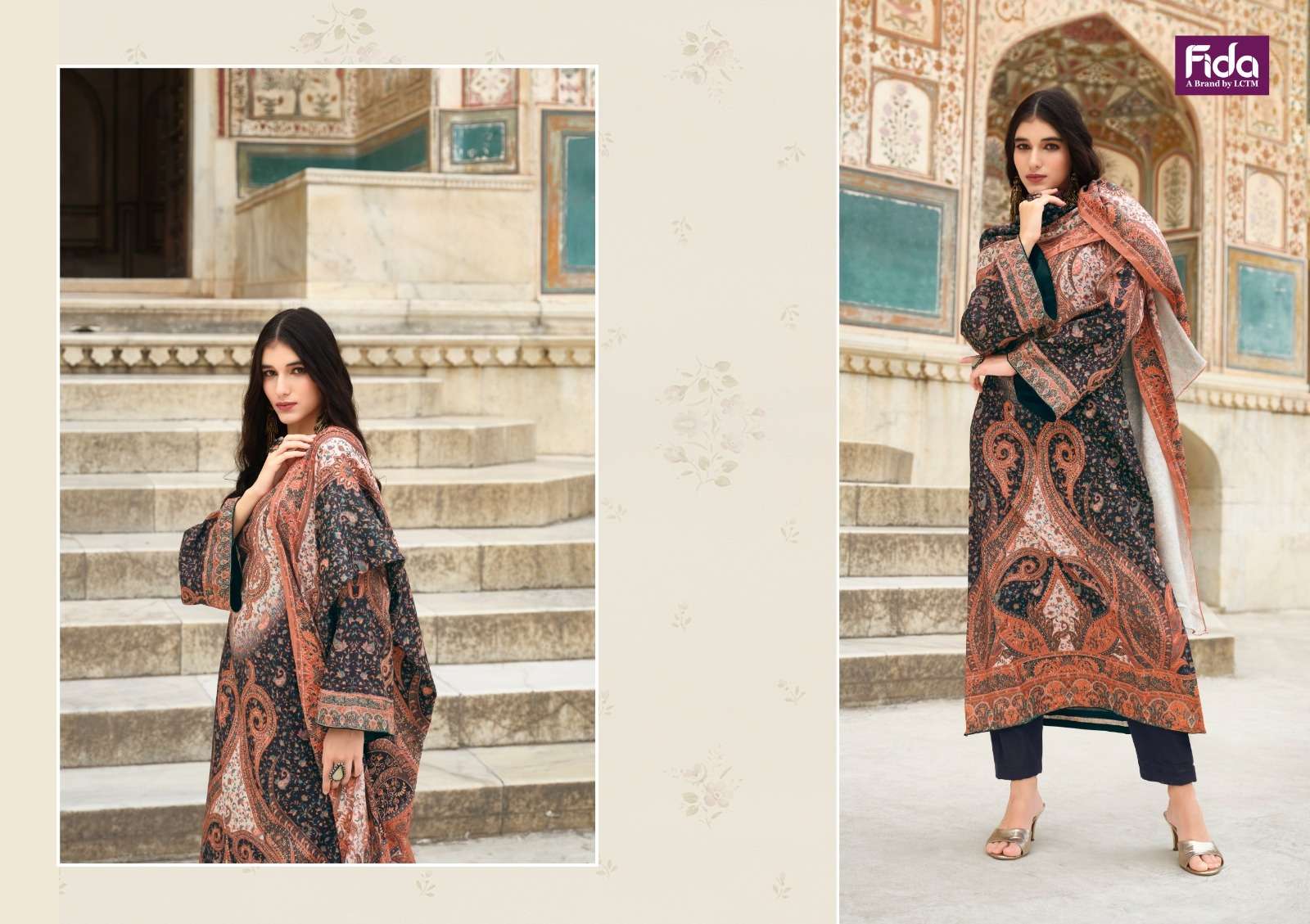 FIDA ANAHAT DIGITAL PRINTED COTTON SUIT