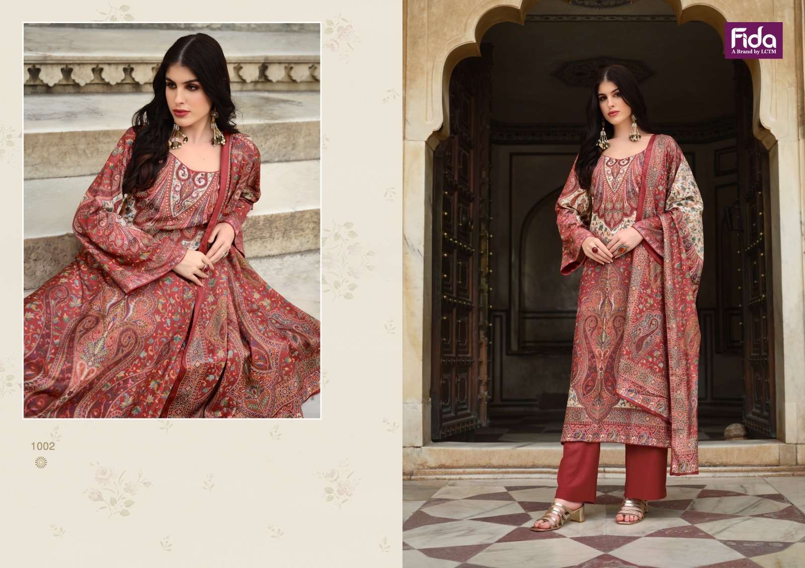 FIDA ANAHAT DIGITAL PRINTED COTTON SUIT