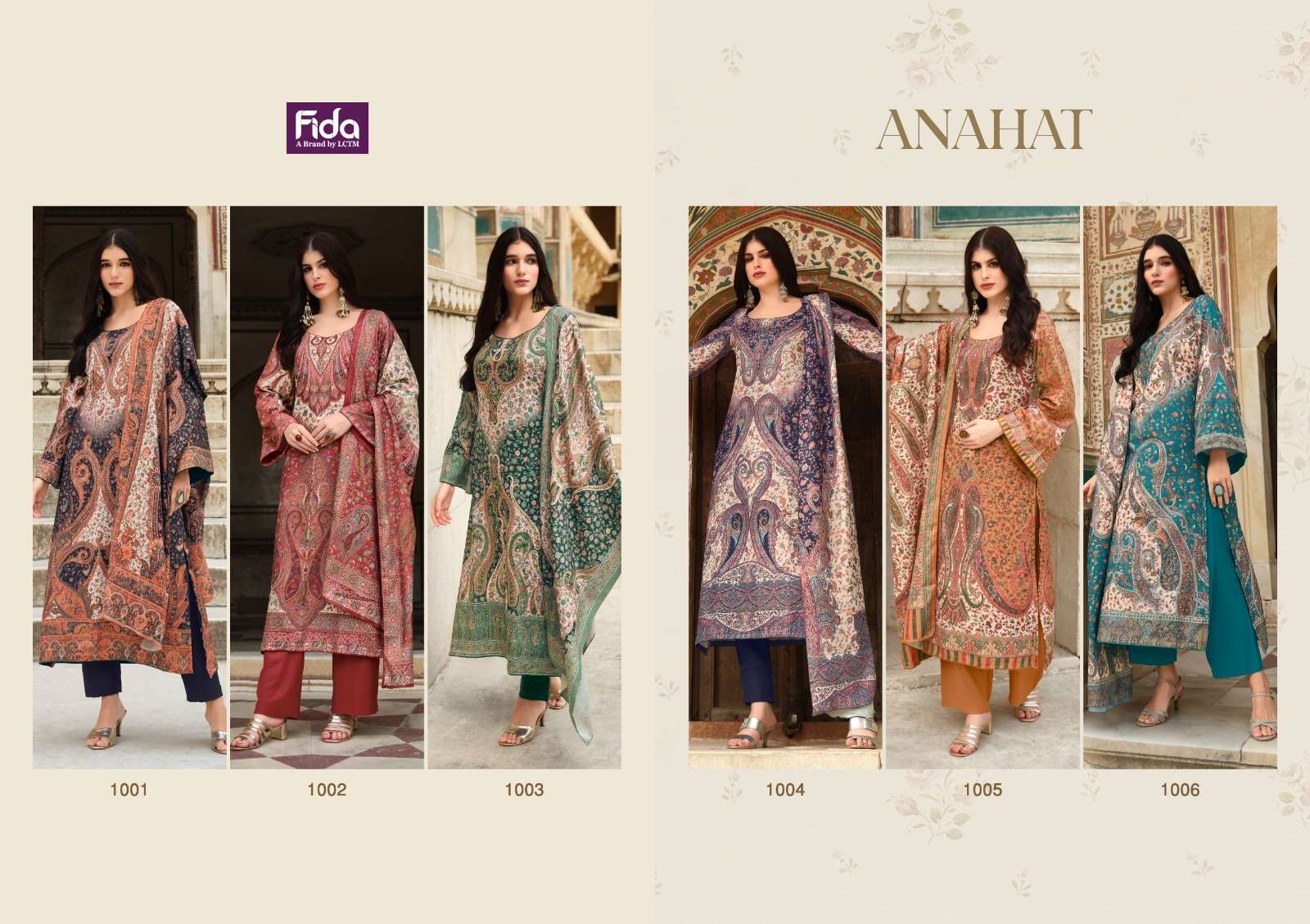 FIDA ANAHAT DIGITAL PRINTED COTTON SUIT