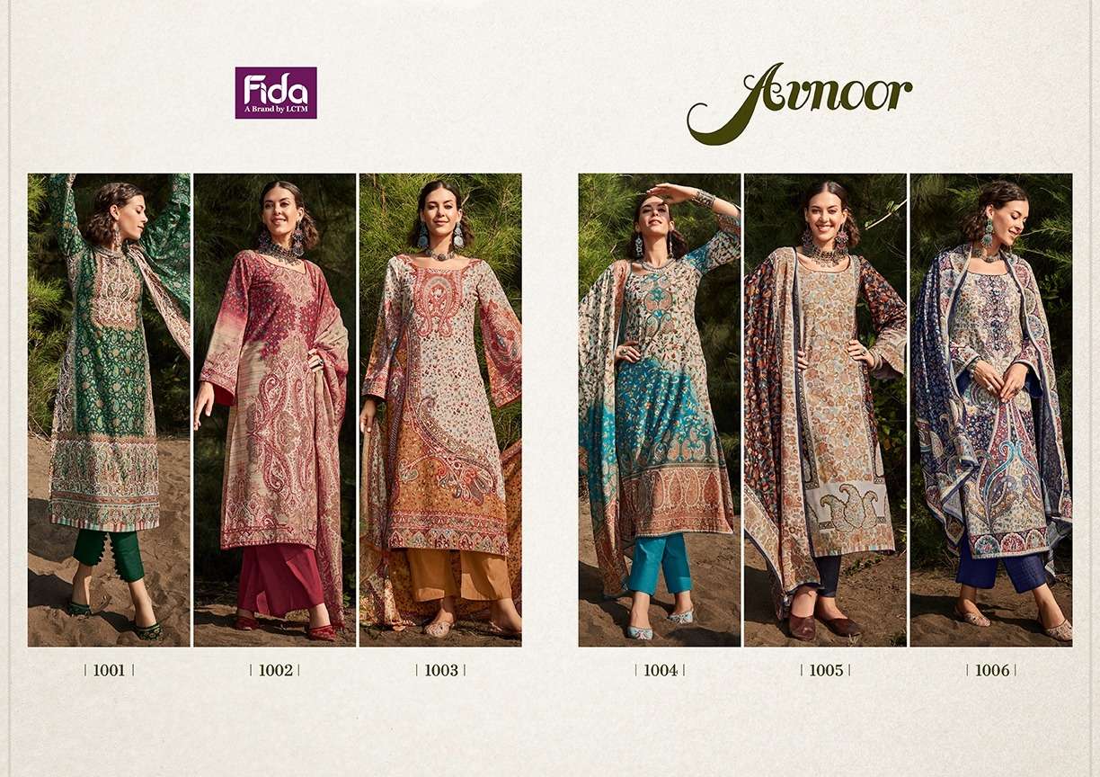 FIDA AVNOOR DIGITAL PRINT COTTON SUIT