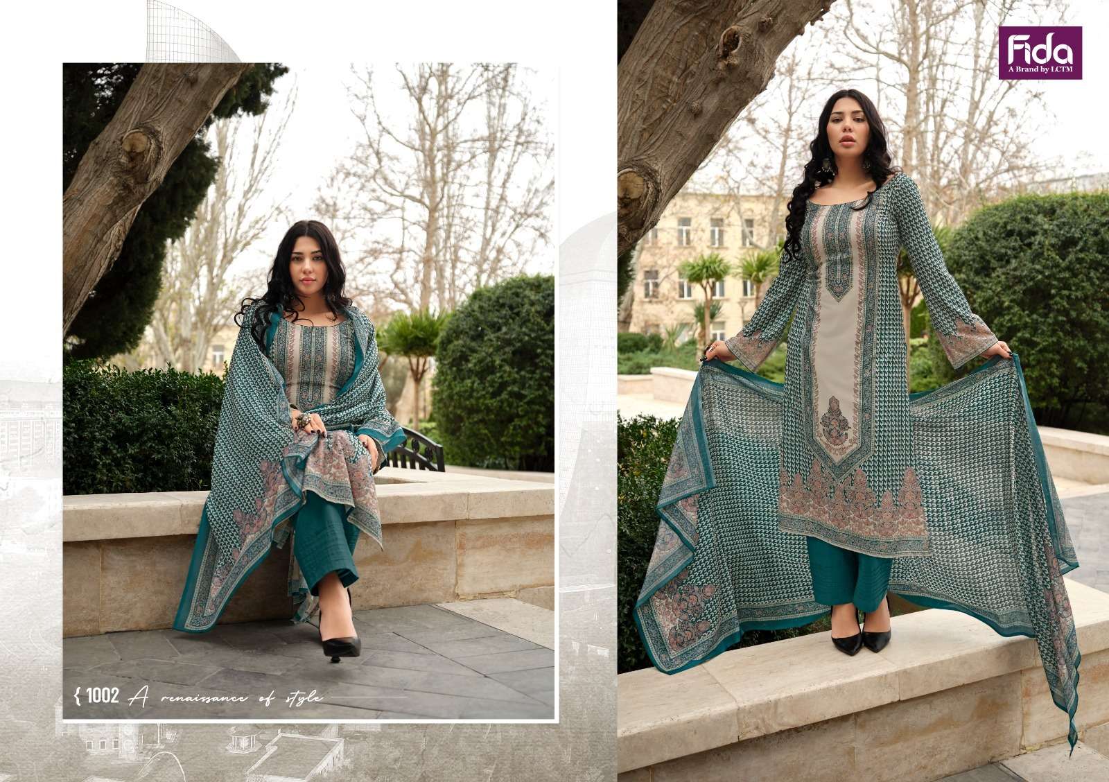 FIDA NAZAARE COTTON DIGITAL PRINT SALWAR SUIT