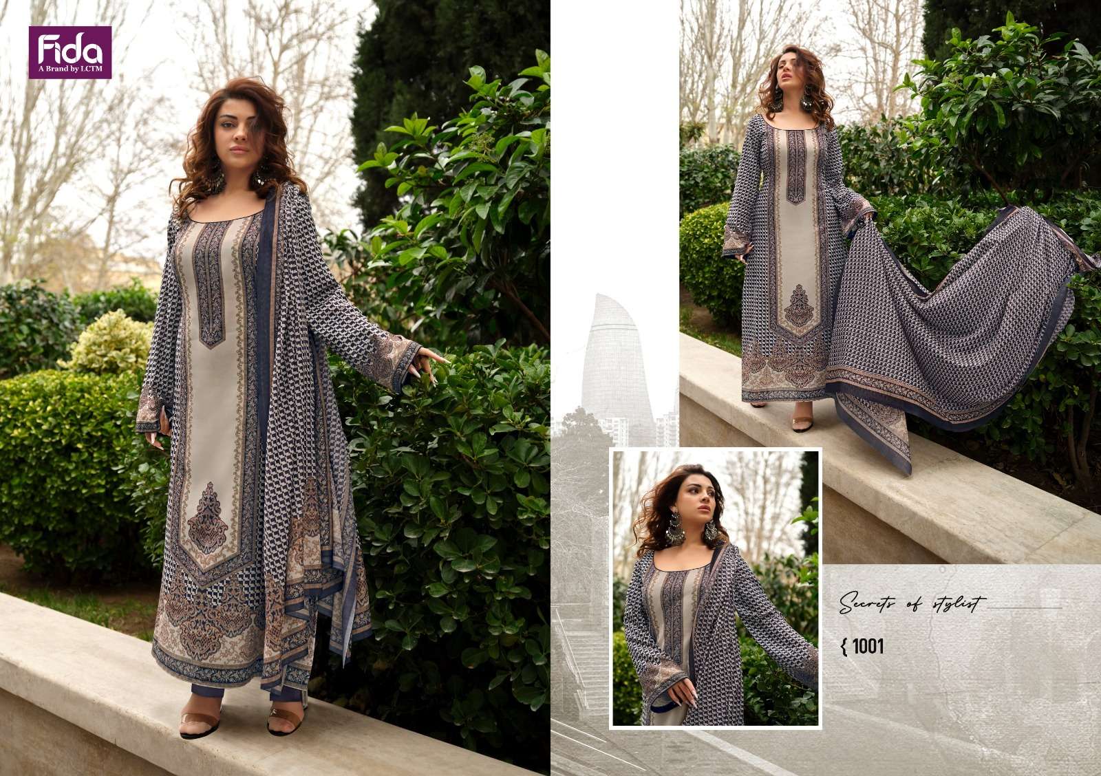 FIDA NAZAARE COTTON DIGITAL PRINT SALWAR SUIT