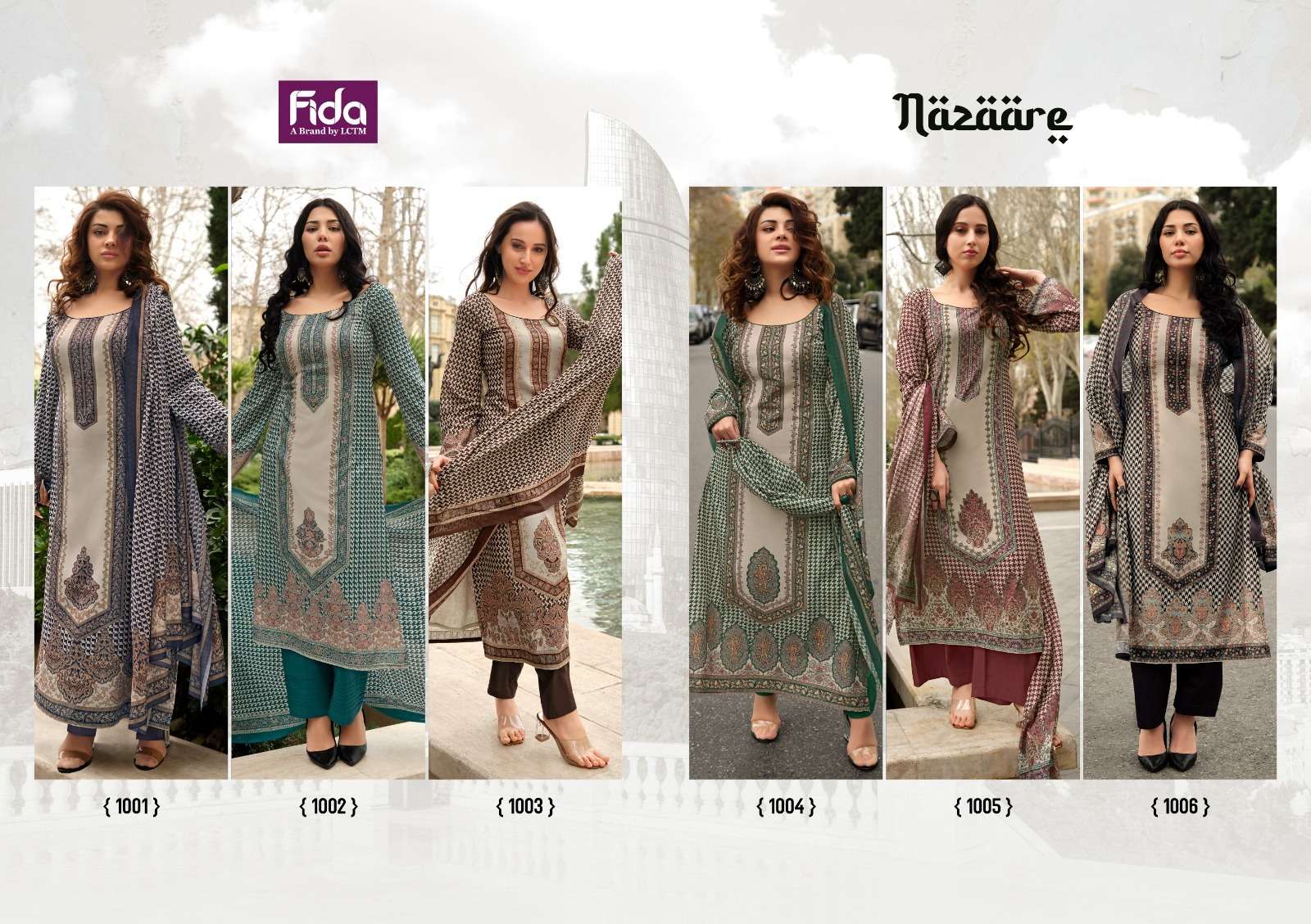 FIDA NAZAARE COTTON DIGITAL PRINT SALWAR SUIT