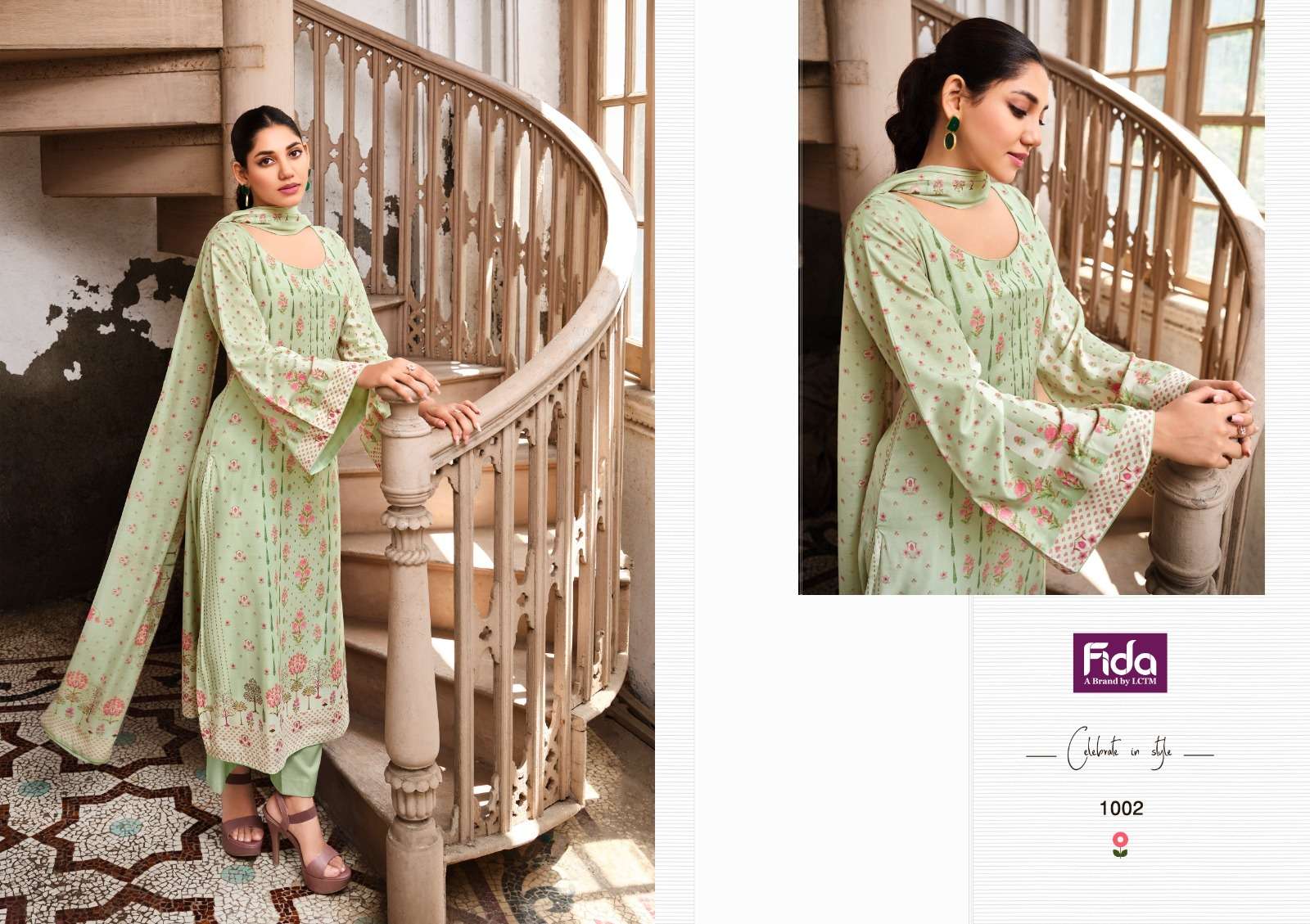 FIDA RUHI DIGITAL KARACHI PRINT SALWAR SUIT