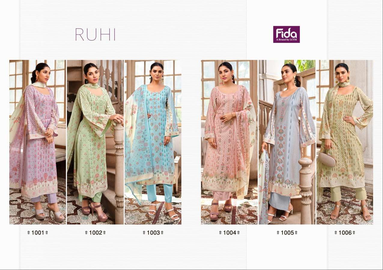 FIDA RUHI DIGITAL KARACHI PRINT SALWAR SUIT