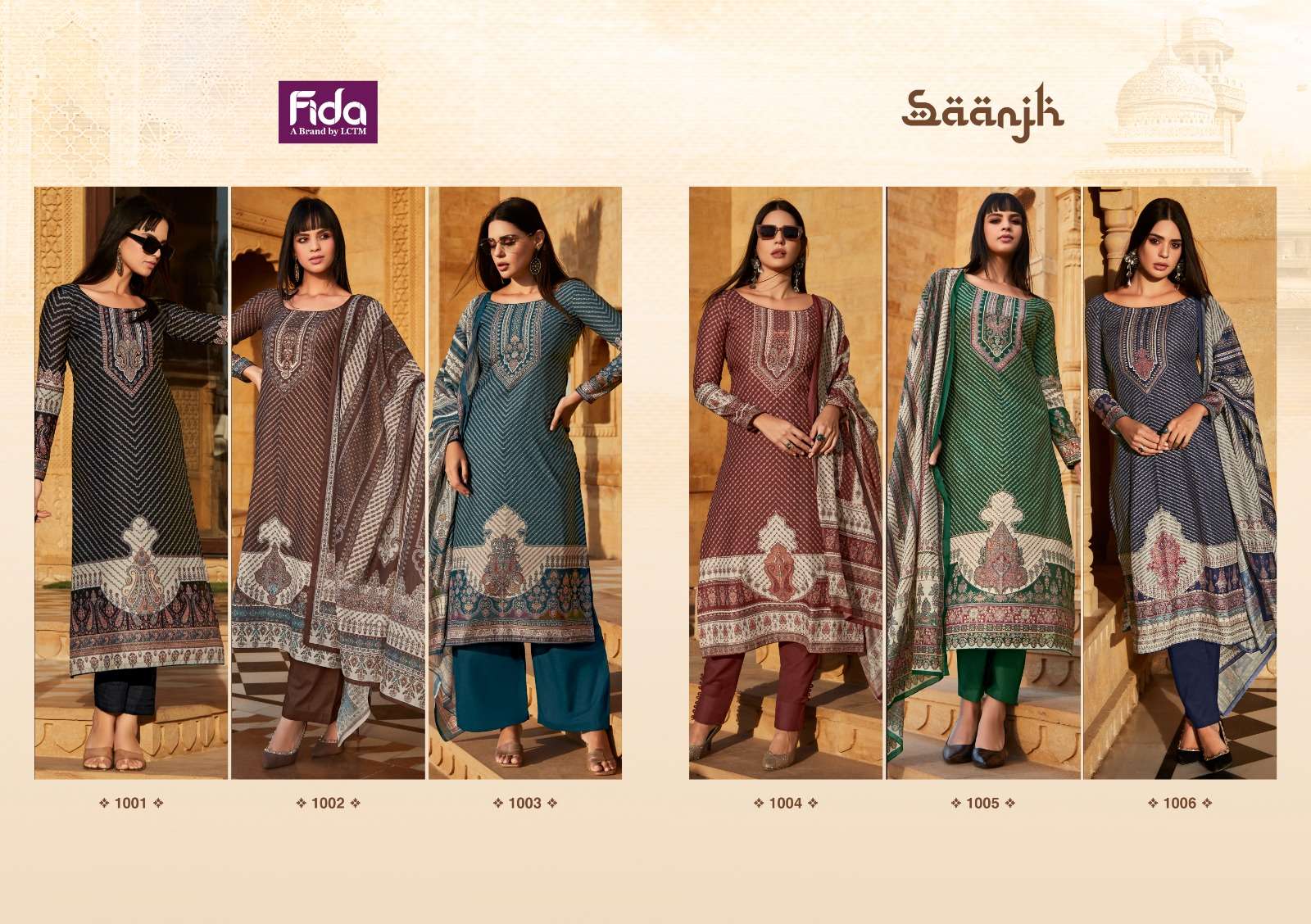 FIDA SAANJH COTTON DIGITAL PRINT SUIT