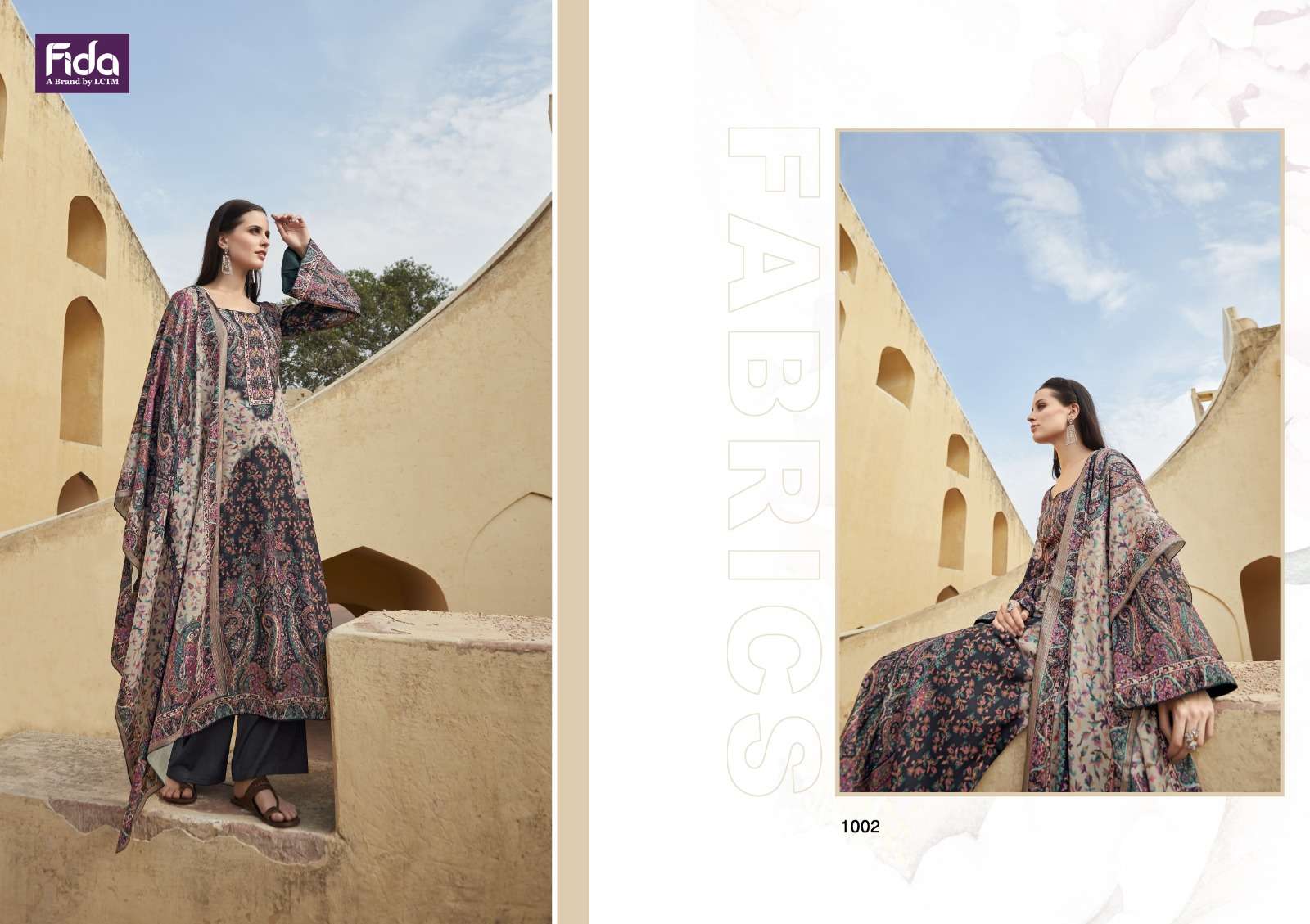 FIDA SAMANTHA DIGITAL PRINT COTTON SUIT