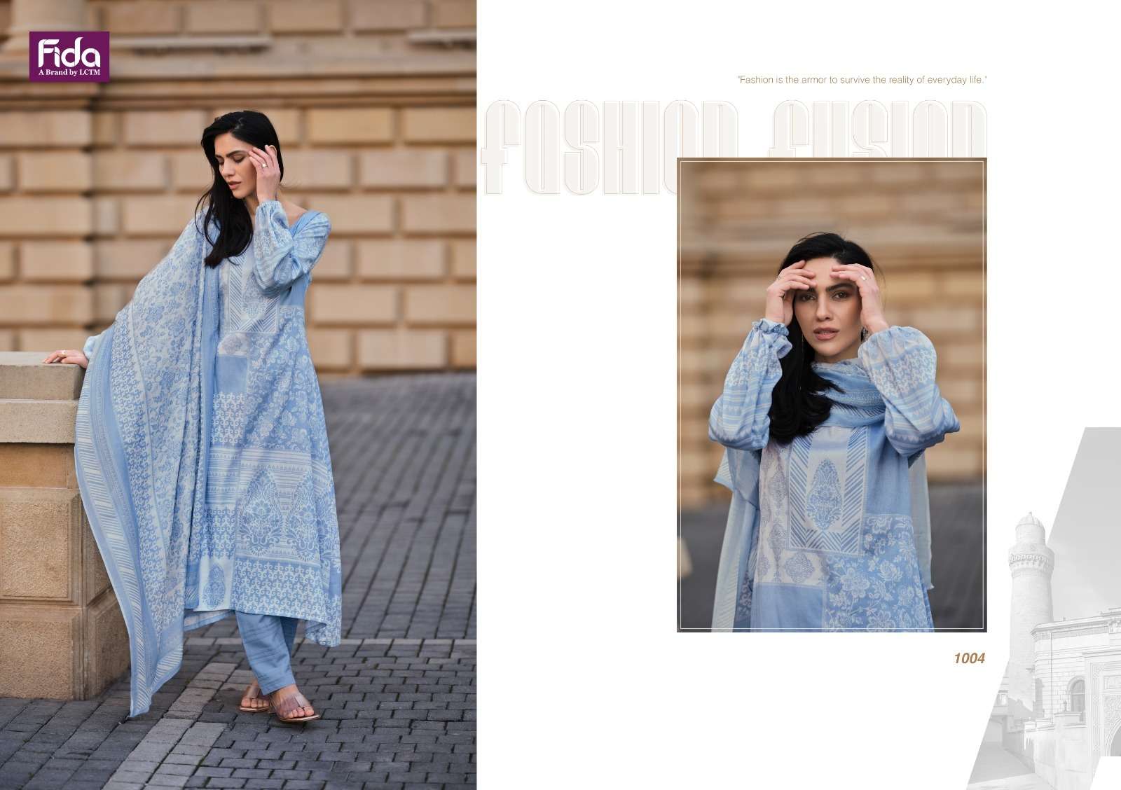 FIDA VAGAMI DIGITAL PRINT DESIGNER SUIT