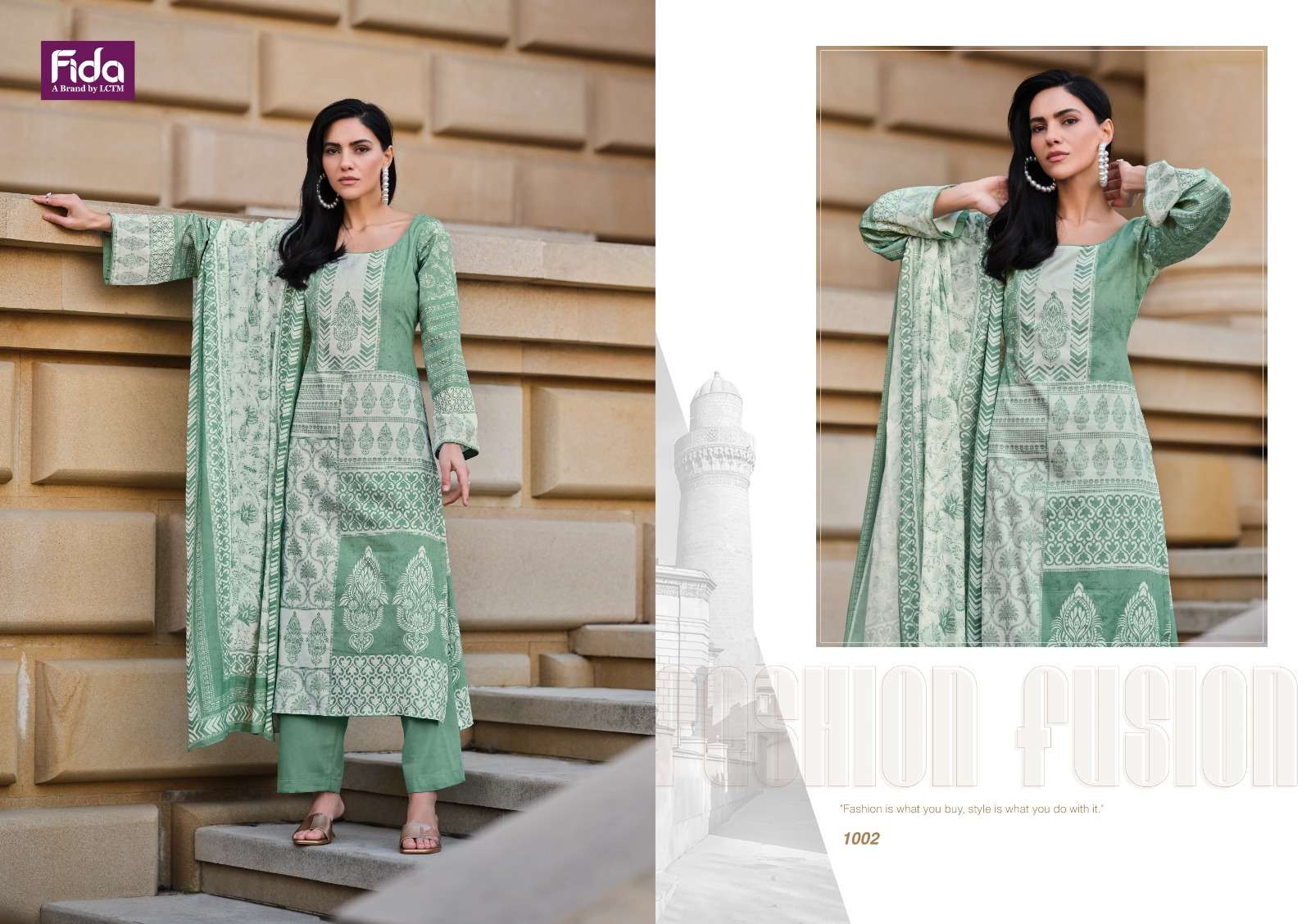 FIDA VAGAMI DIGITAL PRINT DESIGNER SUIT