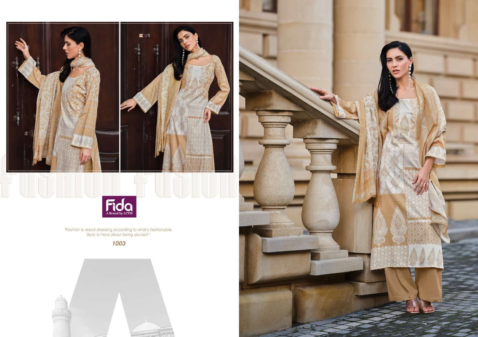 FIDA VAGAMI DIGITAL PRINT DESIGNER SUIT