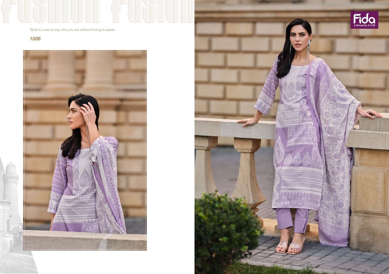 FIDA VAGAMI DIGITAL PRINT DESIGNER SUIT
