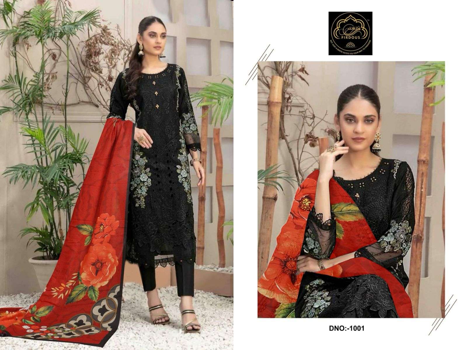 FIRDOUS ADAN LIBAS COTTON SALWAR KAMEEZ 