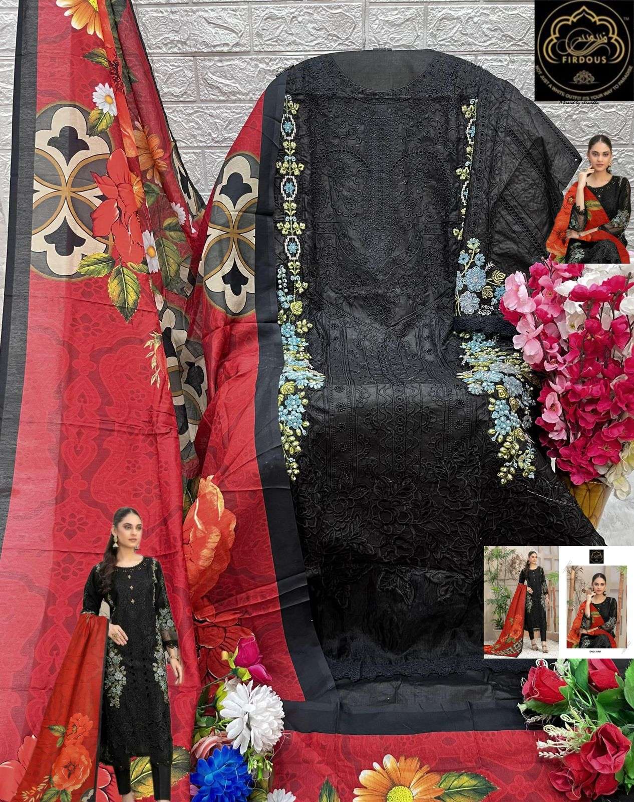 FIRDOUS ADAN LIBAS COTTON SALWAR KAMEEZ 