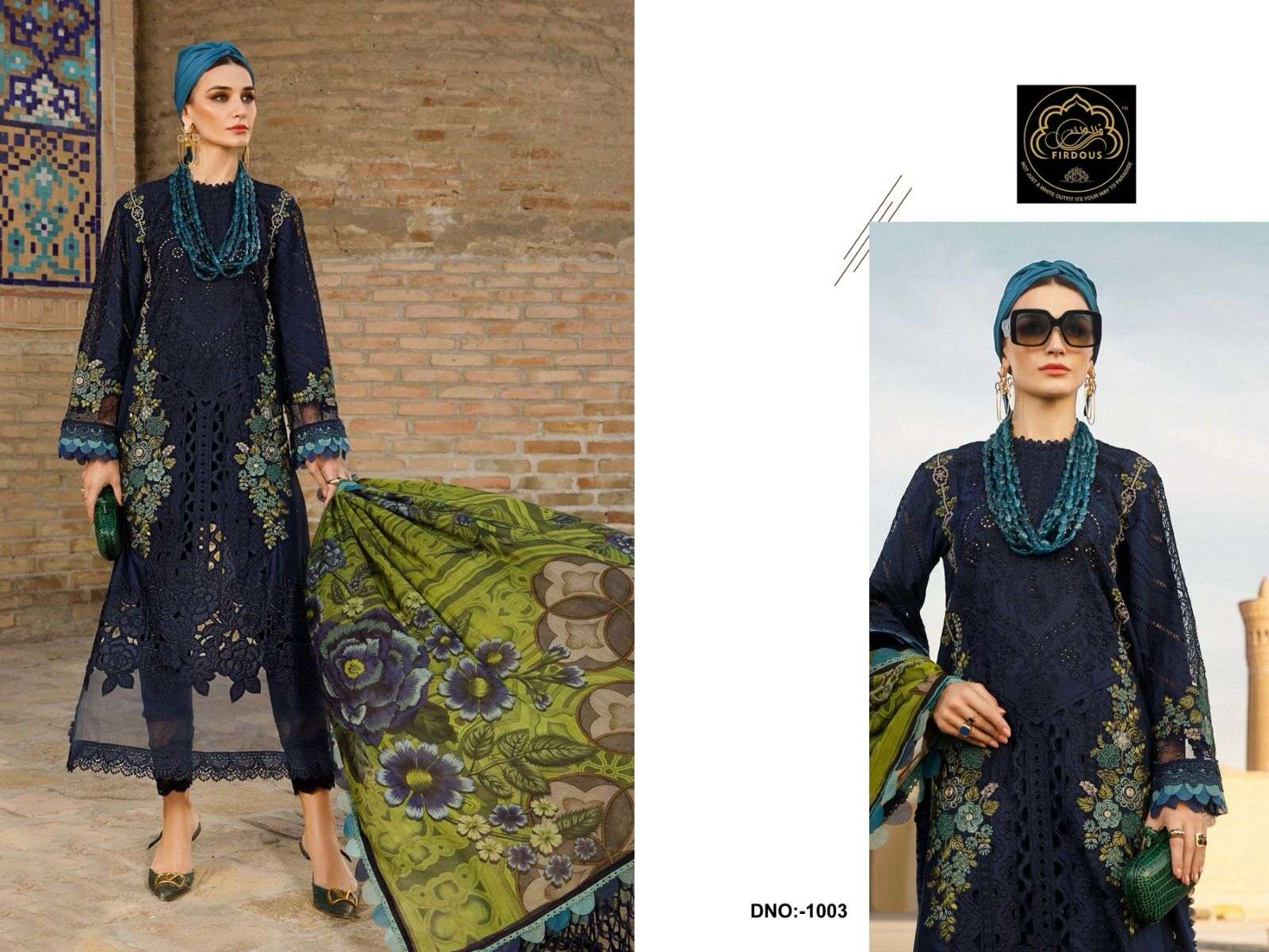 FIRDOUS ADAN LIBAS COTTON SALWAR KAMEEZ 
