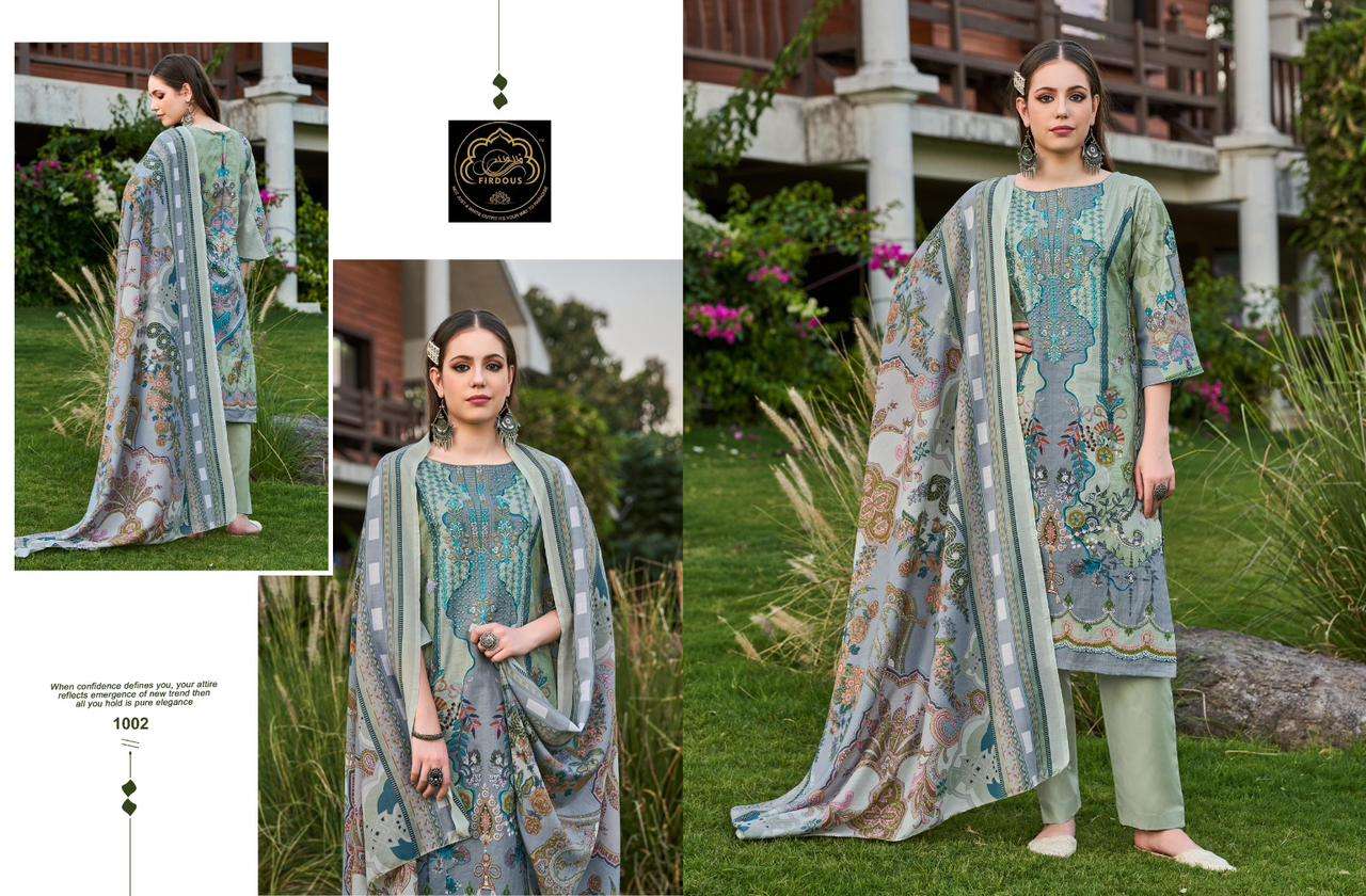 FIRDOUS NAIRA VOL 1 COTTON SALWAR KAMEEZ 
