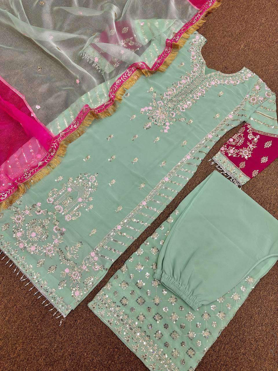 HK 1610 PAKISTANI SUIT