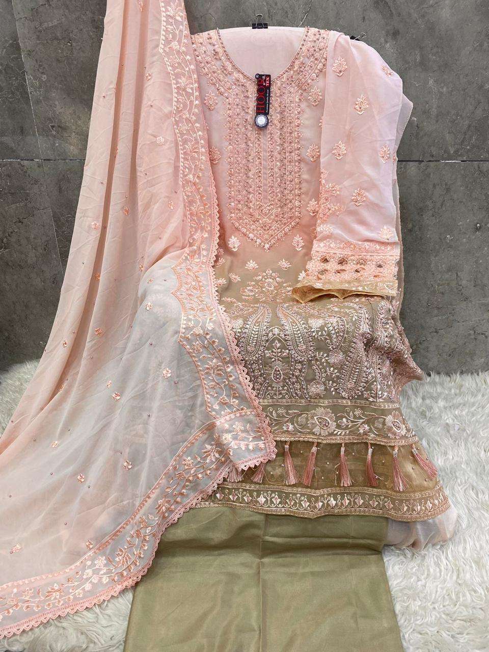 HOOR TEX H 232 BEAUTIFUL DESIGNER PAKISTANI SUIT