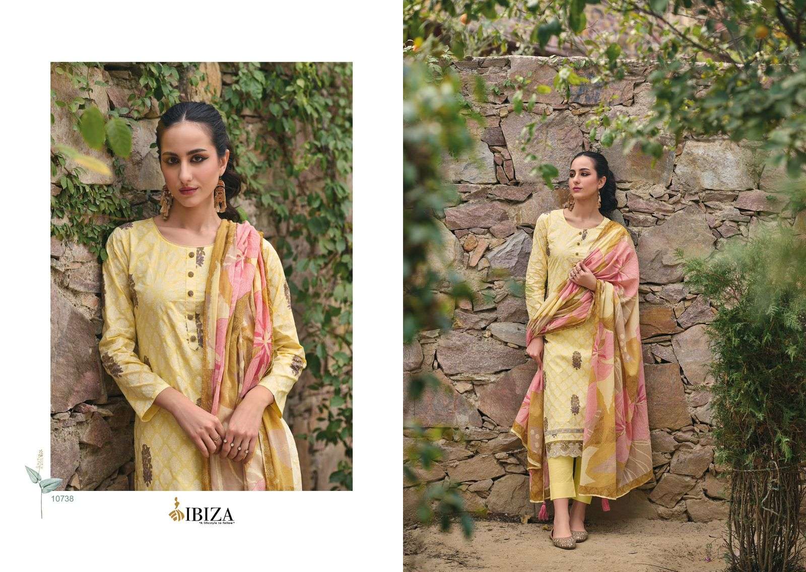  IBIZA EMILY VOL 2 LAWN COTTON FANCY EMBROIDERY WORK SUIT