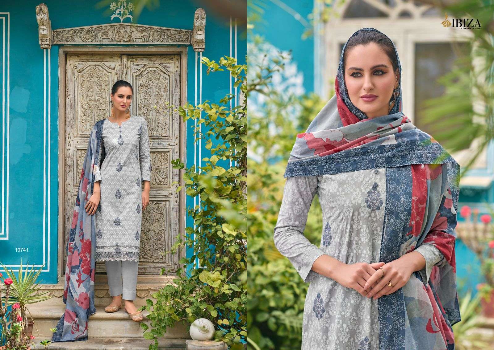  IBIZA EMILY VOL 2 LAWN COTTON FANCY EMBROIDERY WORK SUIT