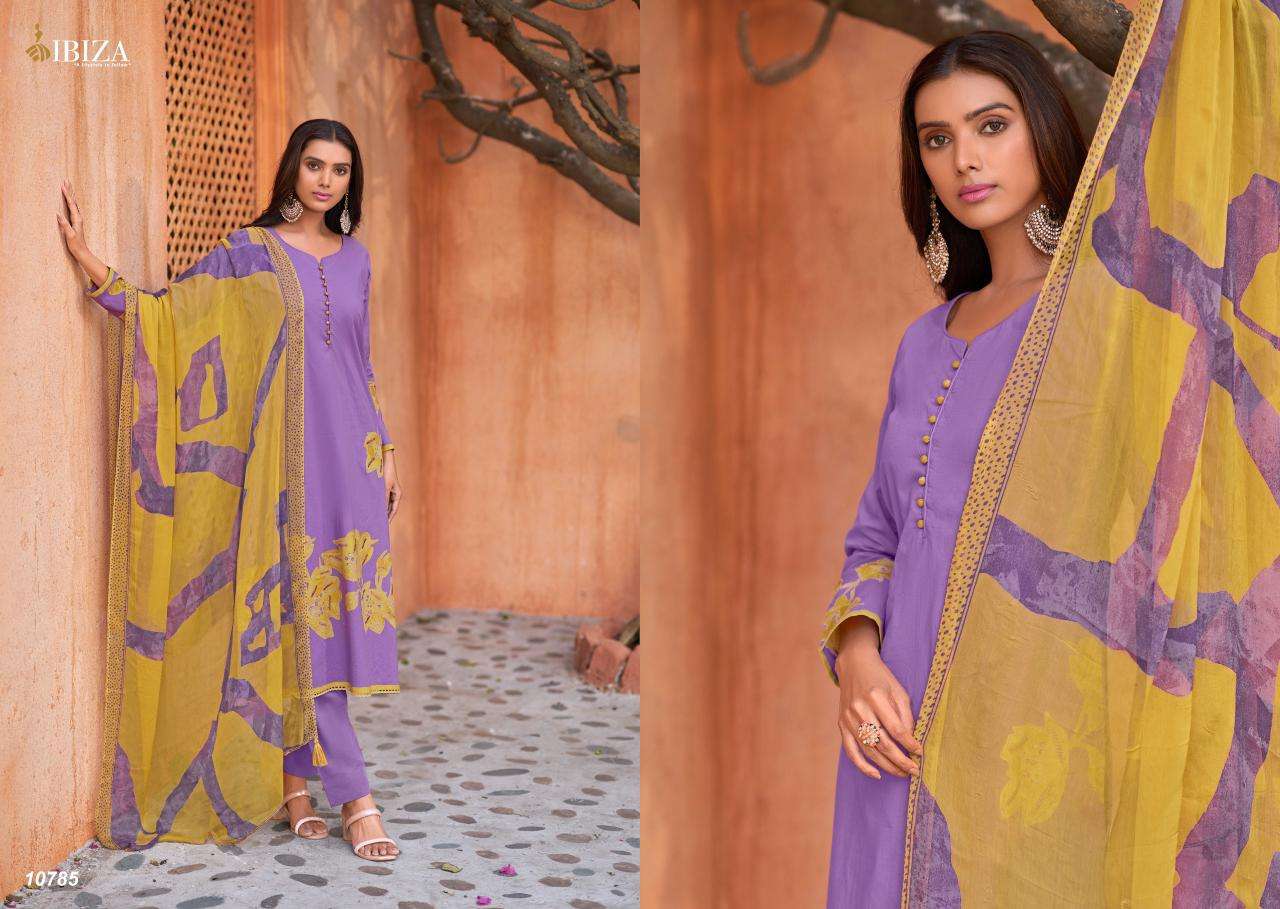 IBIZA RAGINI LAWN COTTON FANCY WORK SUIT