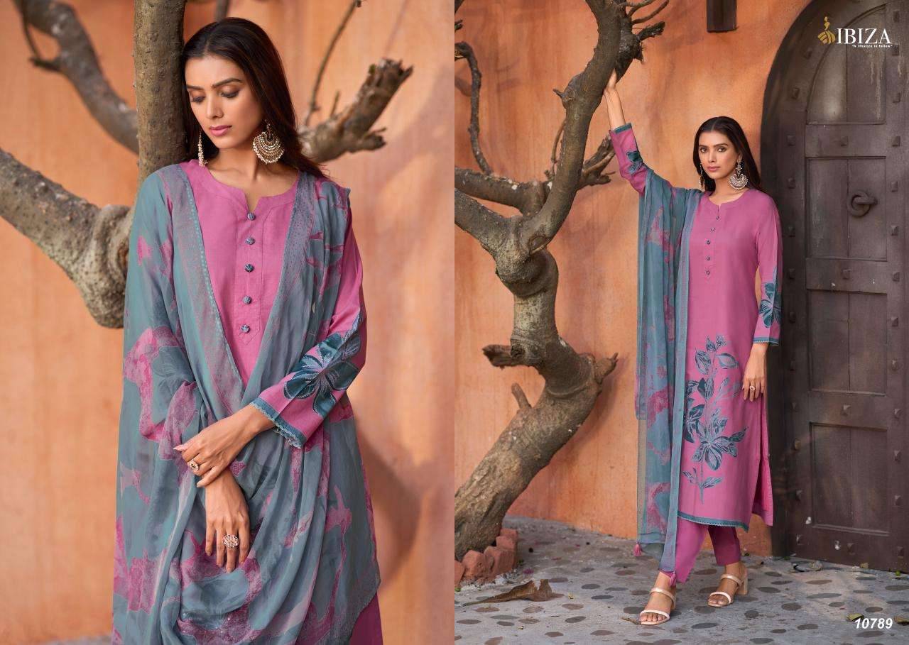 IBIZA RAGINI LAWN COTTON FANCY WORK SUIT