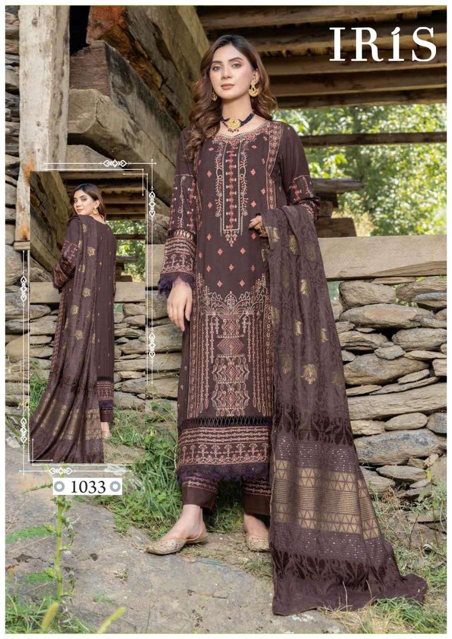 IRIS AFSANAH VOL 4 COTTON DIGITAL PRINT SUIT