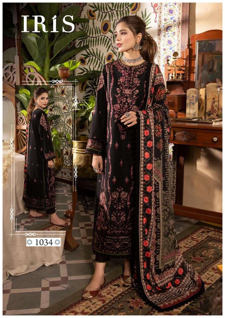 IRIS AFSANAH VOL 4 COTTON DIGITAL PRINT SUIT