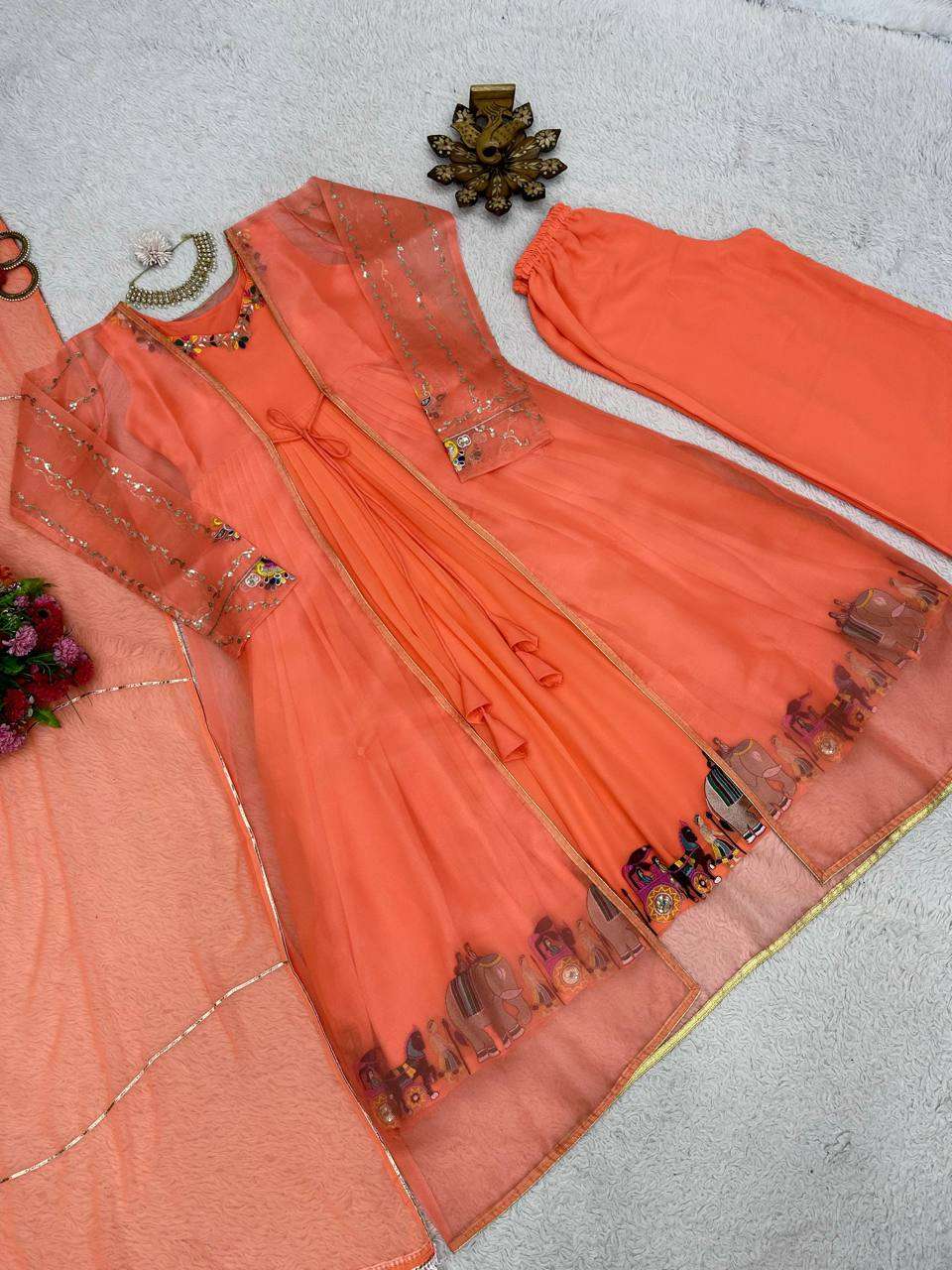 KD 1414 KURTI SET 