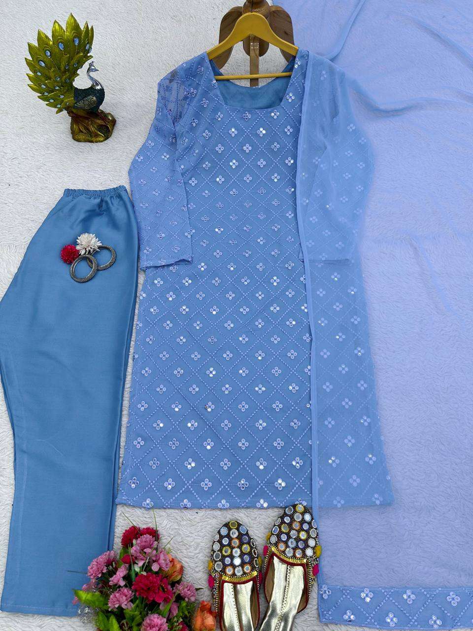 KD 1416 KURTI SET