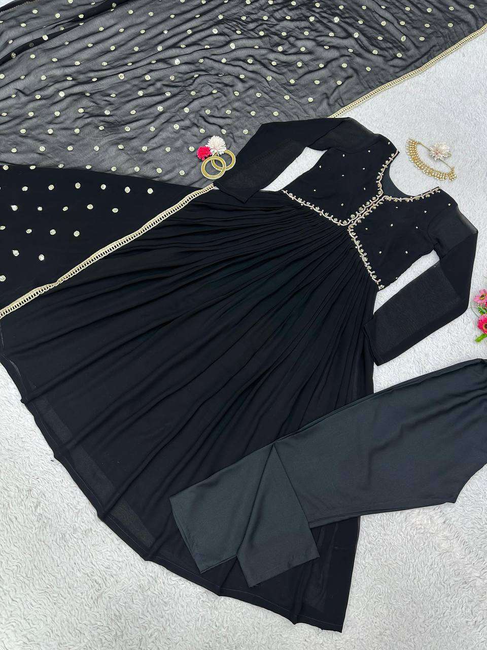 KD 1430 ALIACUT KURTI SET