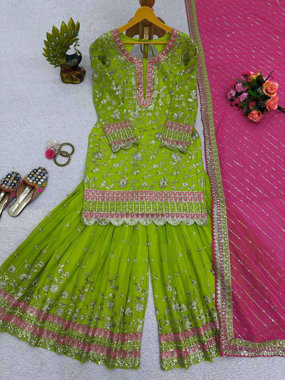KD 1431 SHARARA SUIT