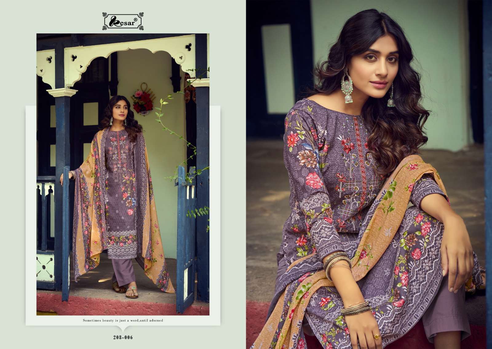 KESAR SHAH NOOR LAWN COTTON DIGITAL PRINT SUIT