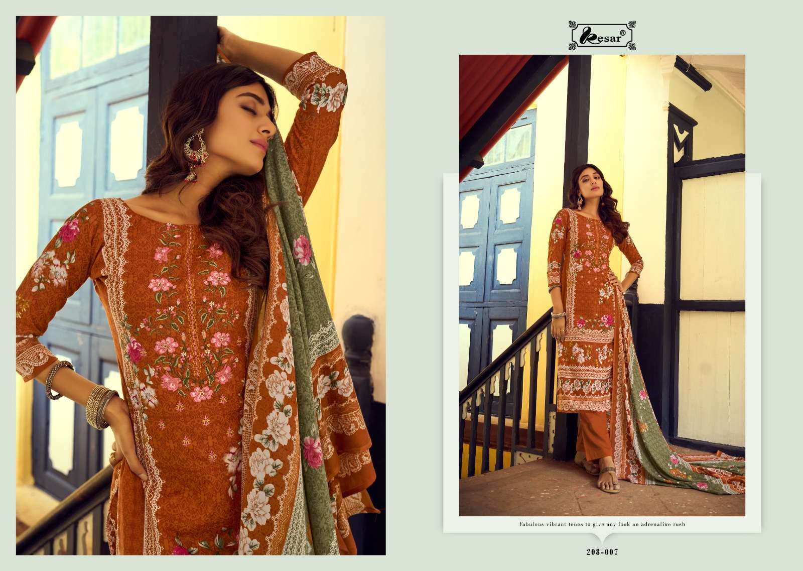 KESAR SHAH NOOR LAWN COTTON DIGITAL PRINT SUIT