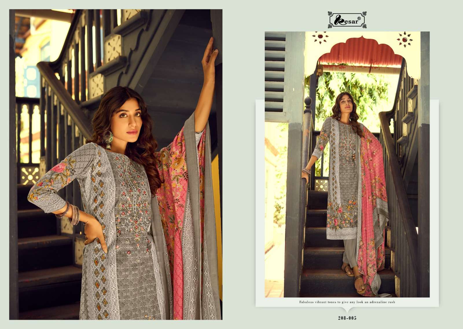 KESAR SHAH NOOR LAWN COTTON DIGITAL PRINT SUIT
