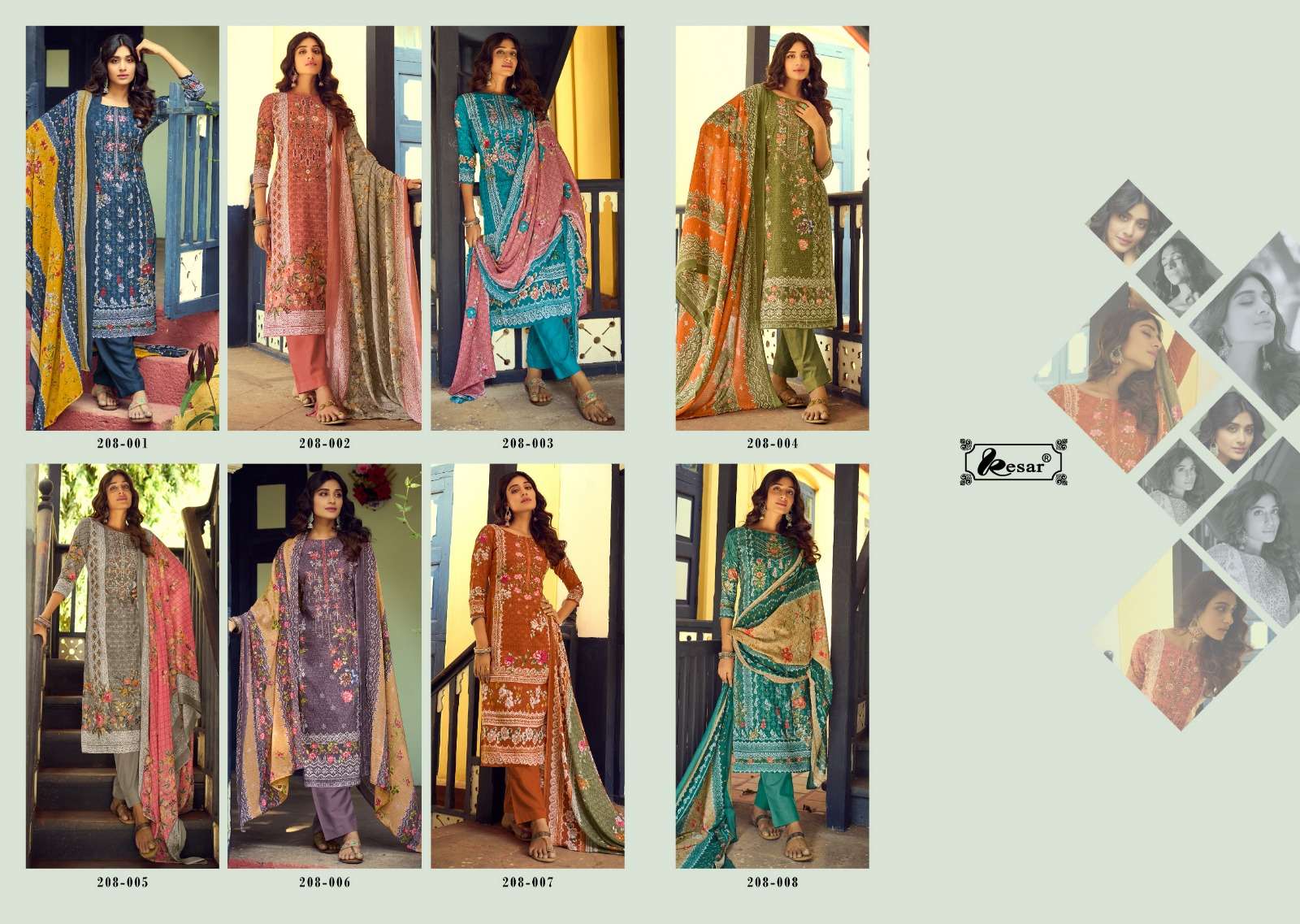KESAR SHAH NOOR LAWN COTTON DIGITAL PRINT SUIT