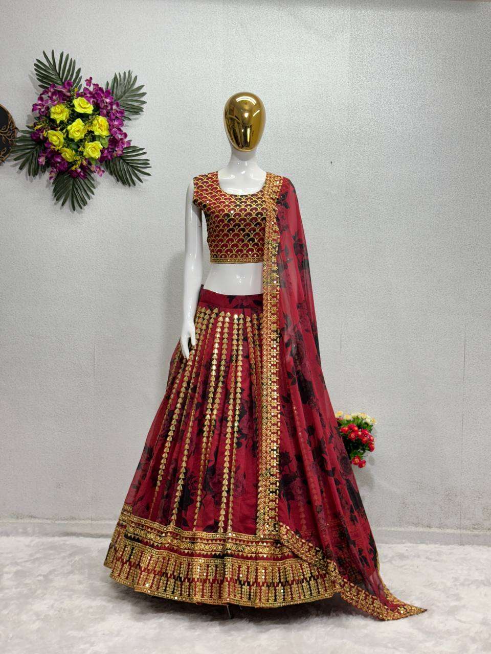 KF 1626 LEHENGA CHOLI