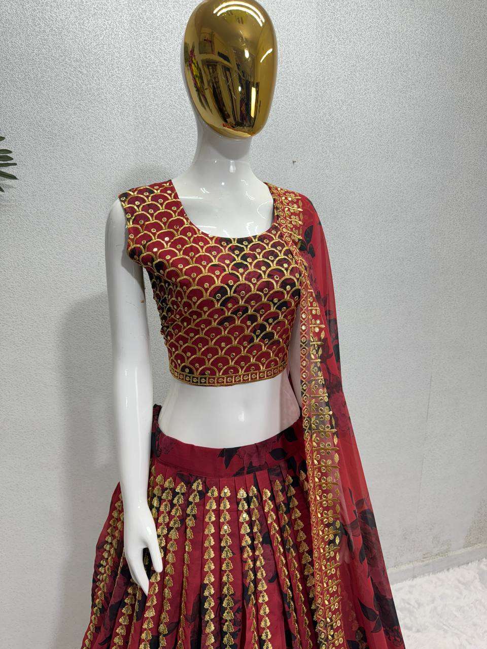 KF 1626 LEHENGA CHOLI